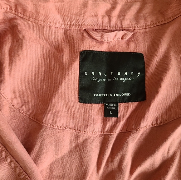 Sanctuary Roll tab button down jacket - Picture 2 of 2